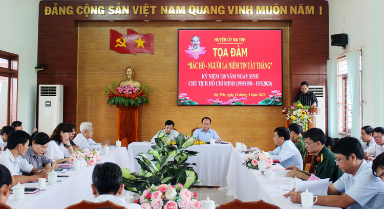Đạ Tẻh tọa đàm kỷ niệm 130 năm ngày sinh Chủ tịch Hồ Chí Minh