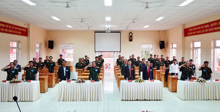 Đại hội Đảng bộ Quân sự huyện Lạc Dương lần thứ IX