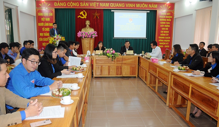Trung ương Đoàn làm việc với Đoàn Khối Các cơ quan tỉnh Lâm Đồng