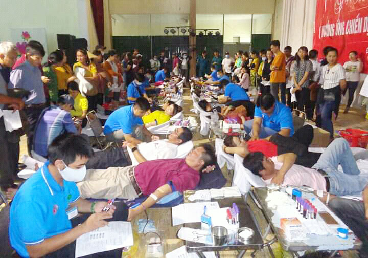 ''Giọt hồng Đa Nhim'' cung cấp 350 đơn vị máu cho Bệnh viện Chợ Rẫy