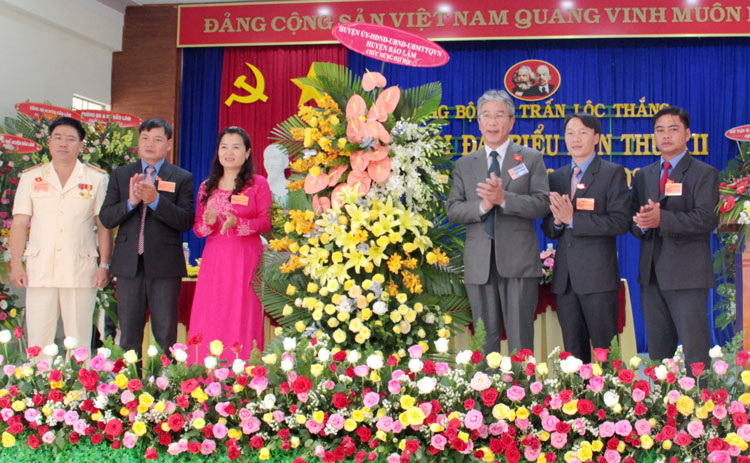 Đảng bộ thị trấn Lộc Thắng tổ chức thành công Đại hội Đại biểu lần thứ XII, nhiệm kỳ 2020 - 2025