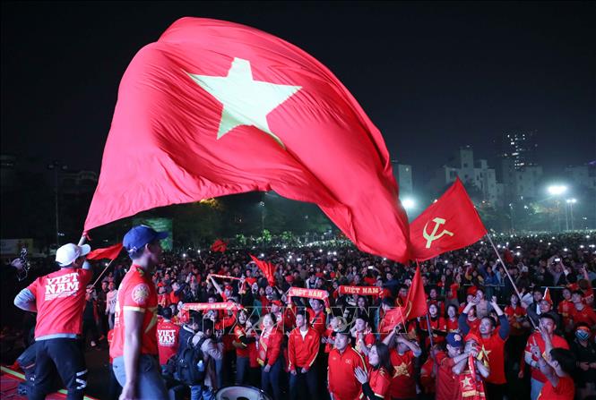 Tinh thần cổ động viên luôn là niềm tự hào của Thể thao Việt Nam trong mọi sự kiện thể thao quốc tế được tổ chức trên sân nhà
