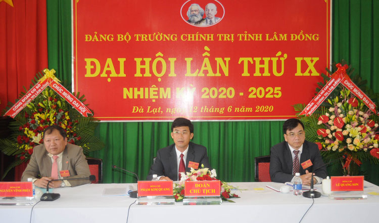 Đại hội Đảng bộ Trường Chính trị tỉnh Lâm Đồng