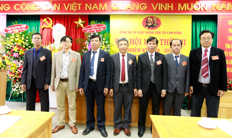Đại hội Đảng bộ Sở giao thông Vận tải tỉnh Lâm Đồng nhiệm kỳ 2020 – 2025 thành công tốt đẹp