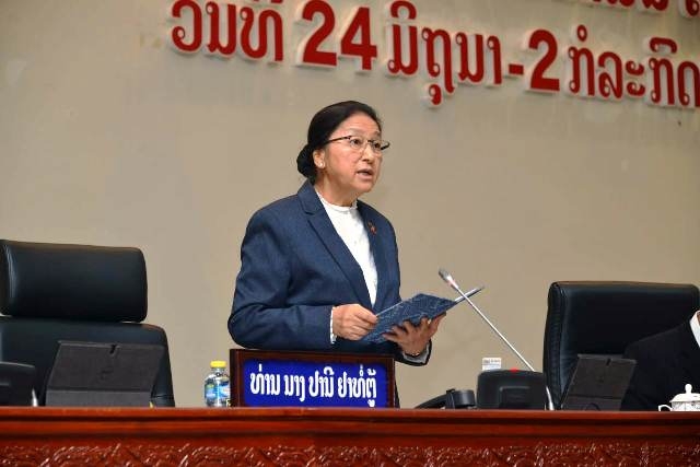 Khai mạc Kỳ họp thứ chín, Quốc hội khóa VIII nước CHDCND Lào