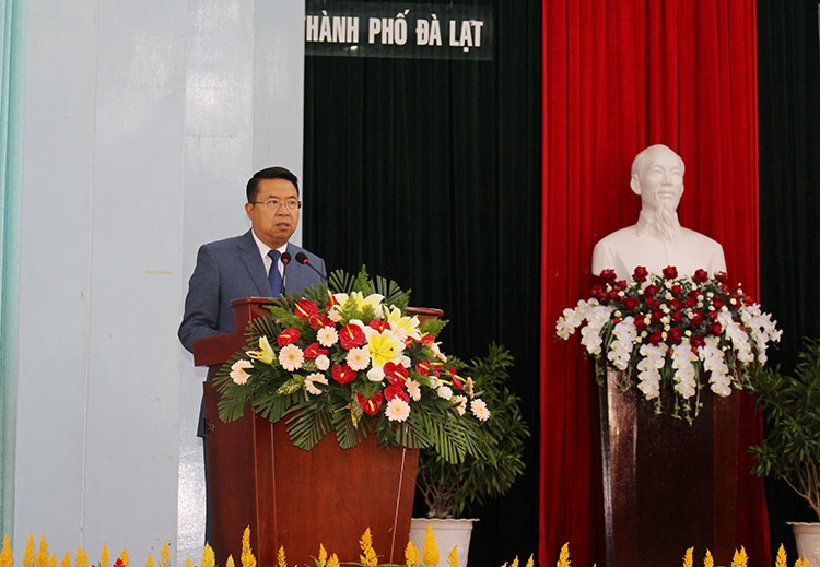 Chủ tịch UBND thành phố Đà Lạt Tôn Thiện San tiếp thu giải trình kiến nghị cử tri và đề ra giải pháp trọng tâm 6 tháng cuối năm 2020