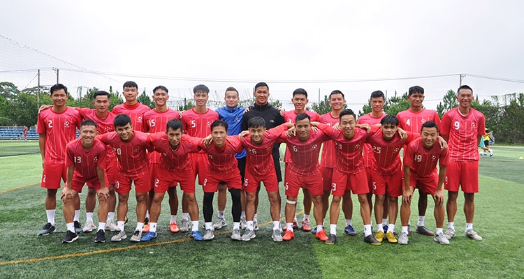 Đội bóng đá nam Lâm Đồng trước mùa giải Hạng nhì Quốc gia 2020