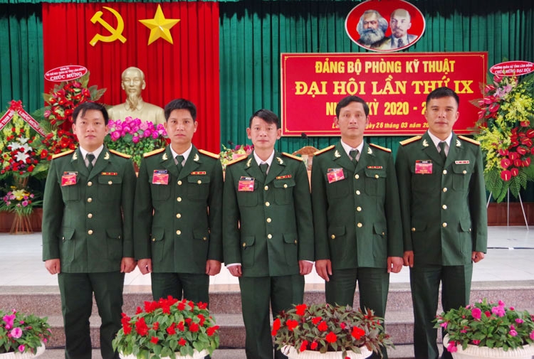 Đại hội Đảng bộ Phòng Kỹ thuật được chọn là đại hội điểm của Đảng bộ Quân sự tỉnh diễn ra thành công tốt đẹp