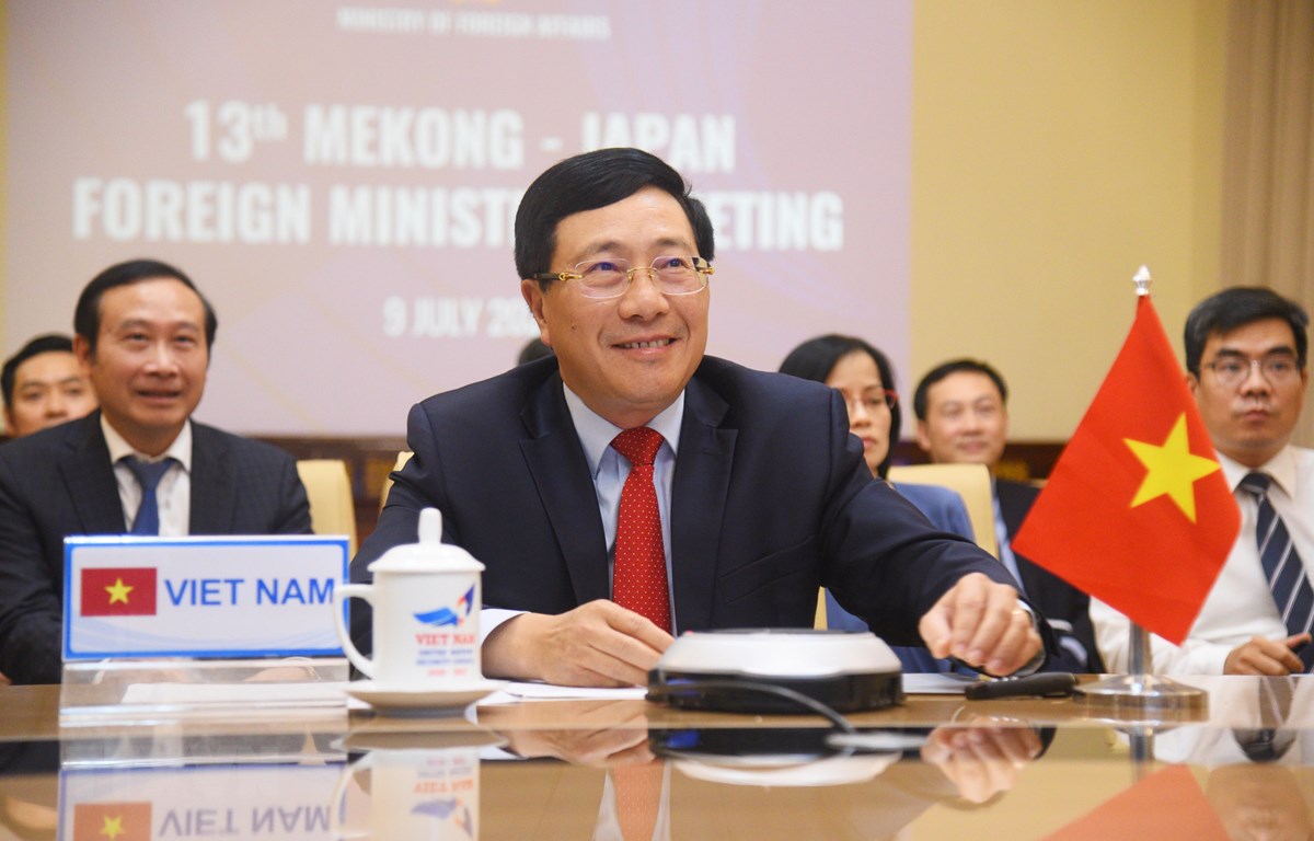 Hội nghị trực tuyến Bộ trưởng Mekong-Nhật Bản lần thứ 13