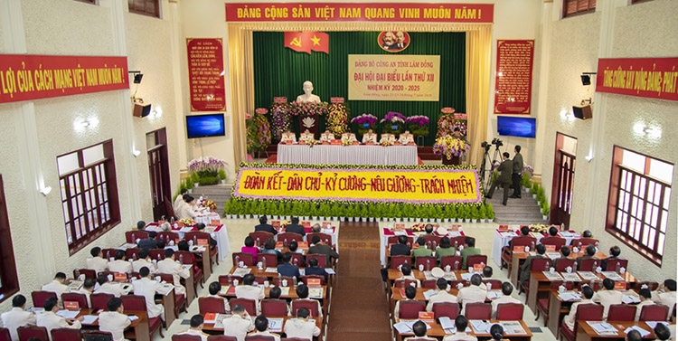Khai mạc Đại hội đại biểu Đảng bộ Công an tỉnh Lâm Đồng lần thứ XII, nhiệm kỳ 2020 - 2025