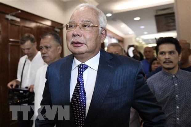 Cựu Thủ tướng Malaysia Najib Razak tới Tòa án Tối cao Kuala Lumpur