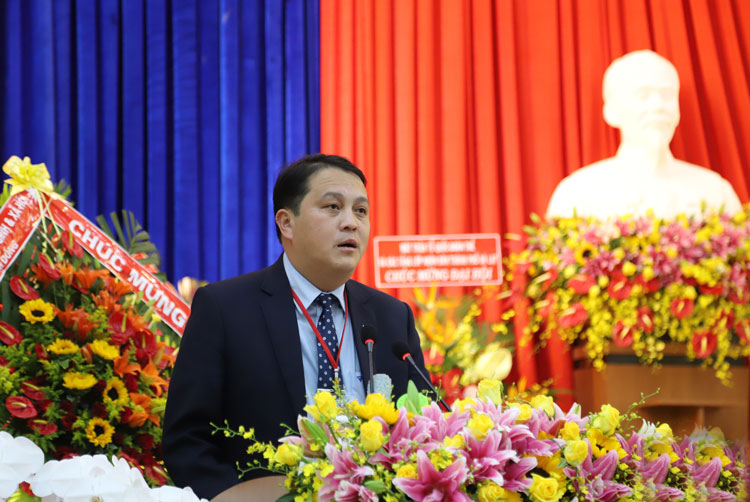 Thay mặt Ban kiểm phiếu thông qua Biên bản bầu cử Ban chấp hành Đảng bộ thành phố Đà Lạt khóa XII, nhiệm kỳ 2020 – 2025