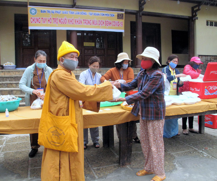 Giáo hội Phật giáo Việt Nam tỉnh Lâm Đồng kêu gọi phòng chống dịch Covid-19 vì sức khỏe cộng đồng