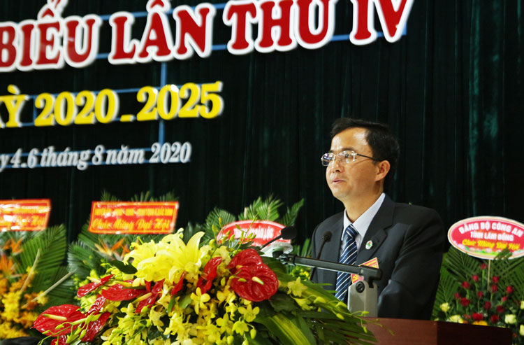 Đồng chí Nguyễn Văn Lộc được bầu làm Bí thư Huyện ủy Đam Rông khóa IV, nhiệm kỳ 2020 - 2025