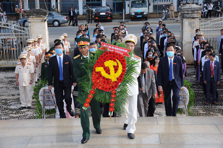 Khai mạc Đại hội đại biểu Đảng bộ huyện Đơn Dương lần thứ XII, nhiệm kỳ 2020 - 2025