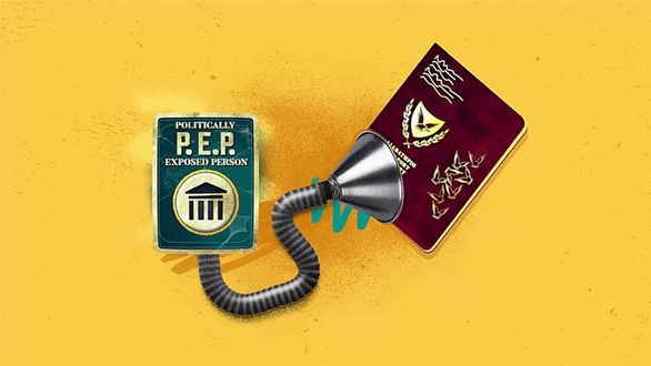 Minh họa của Al Jazeera về hoạt động mua bán hộ chiếu châu Âu của Cộng hòa Síp