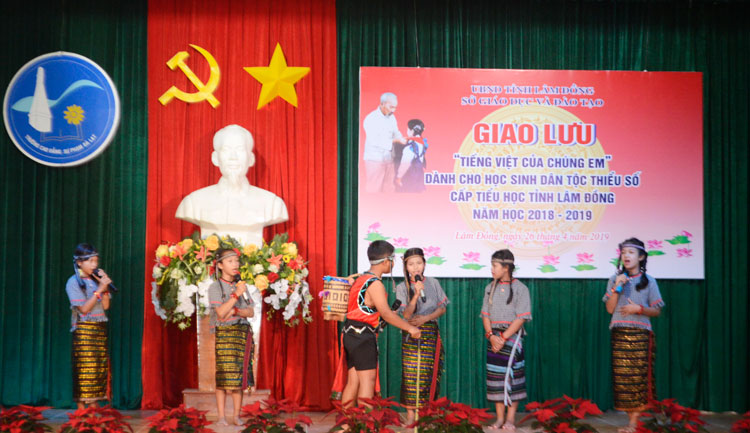  Sở GDĐT tổ chức Giao lưu “Tiếng Việt của chúng em”, tạo sân chơi tăng cường vốn tiếng Việt và khả năng giao tiếp bằng tiếng Việt cho học sinh DTTS