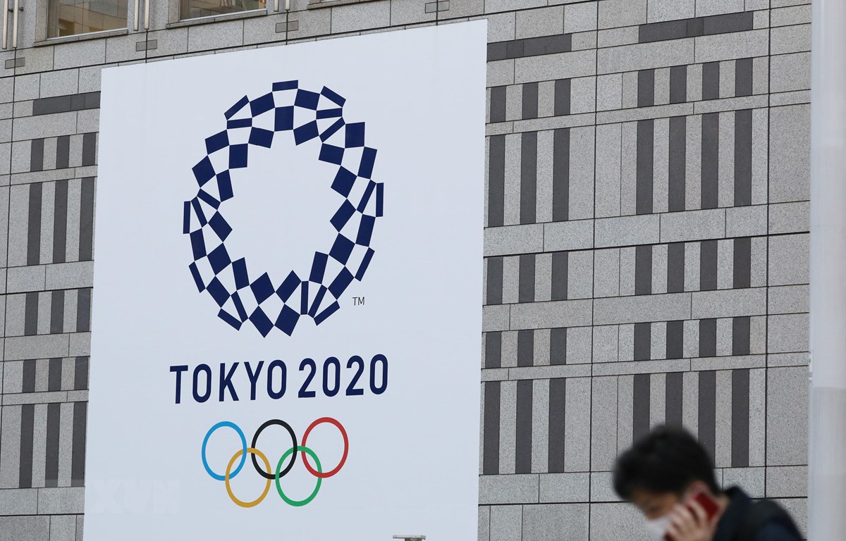 Biểu tượng Olympic Tokyo 2020 tại Tokyo, Nhật Bản
