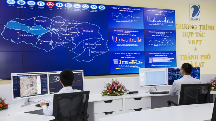Trung tâm Điều hành thông minh thành phố Đà Lạt - điểm nhấn ứng dụng CNTT trong Đề án “Xây dựng thành phố Đà Lạt trở thành thành phố thông minh”