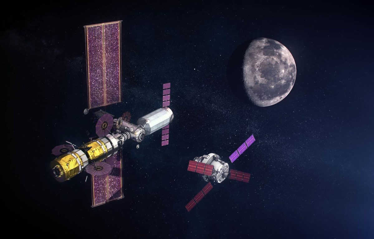 Mô phỏng trạm không gian Gateway trong dự án chinh phục Mặt Trăng