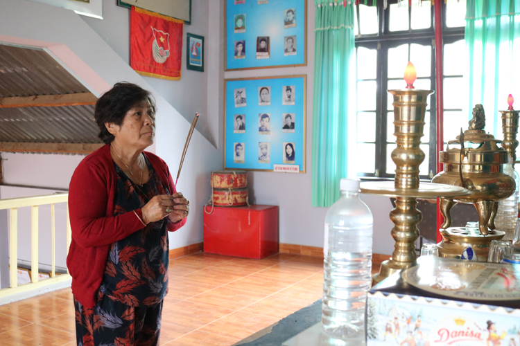 Phòng truyền thống tại Nhà văn hóa thôn Xuân Sơn - nơi tưởng nhớ những chiến công vẻ vang của thế hệ đi trước