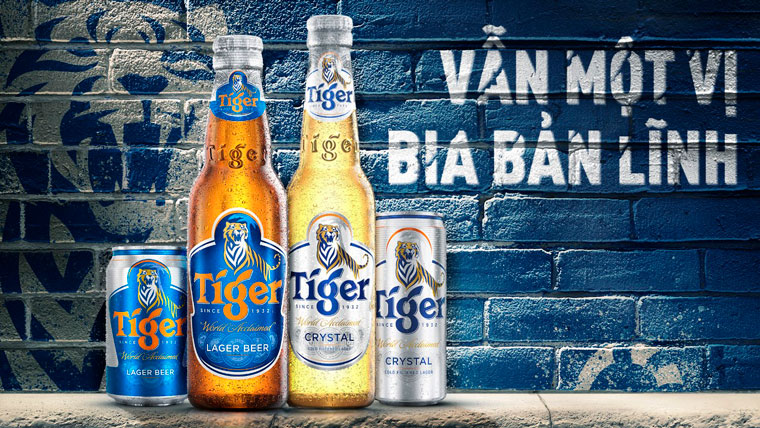 Tiger Beer - Vẫn một vị bia bản lĩnh nay mạnh mẽ hơn trong diện mạo mới đầy bứt phá