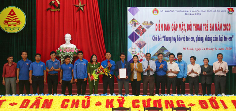 Ra mắt Câu lạc bộ tư vấn, giúp đỡ trẻ em tỉnh Lâm Đồng giai đoạn 2020-2022