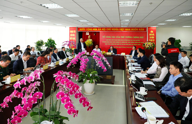 Tổ công tác của Thủ tướng Chính phủ làm việc với 5 tỉnh Tây Nguyên