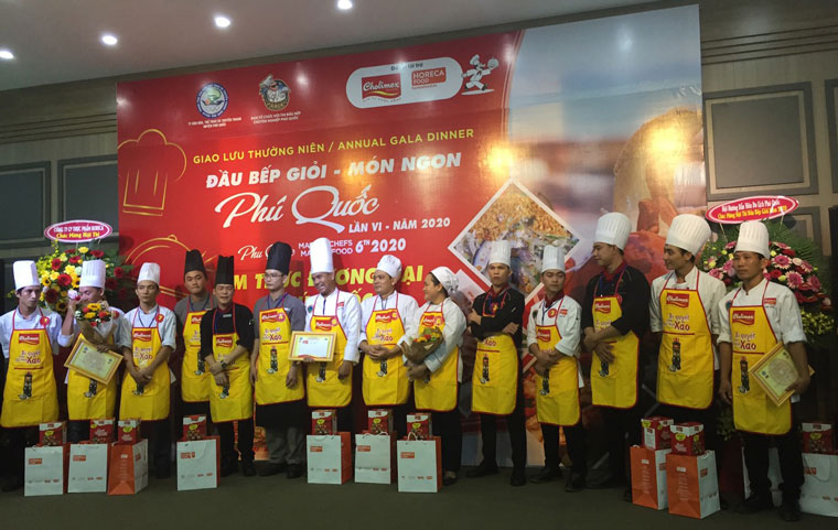 Chi hội Đầu bếp Lâm Đồng tham gia giao lưu ẩm thực "Đầu bếp giỏi – món ngon Phú Quốc" lần VI