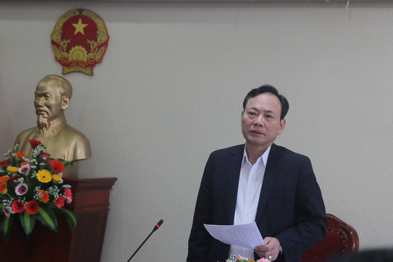 Phó Chủ tịch UBND tỉnh Lâm Đồng Nguyễn Văn Yên chủ trì phiên họp
