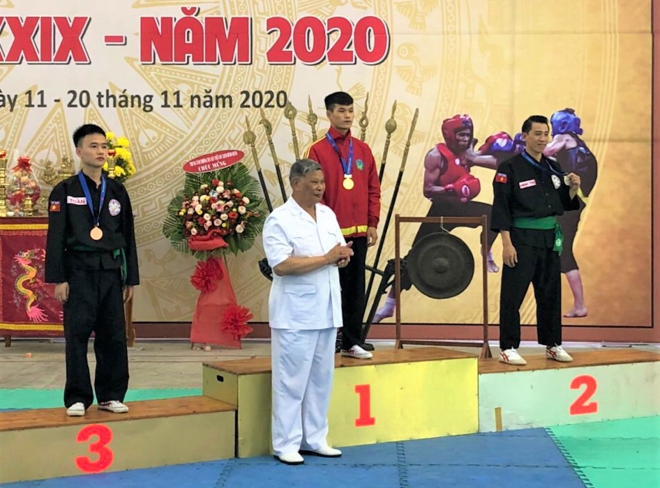 Lâm Đồng giành 2 huy chương vàng tại Giải Vô địch Võ cổ truyền toàn quốc