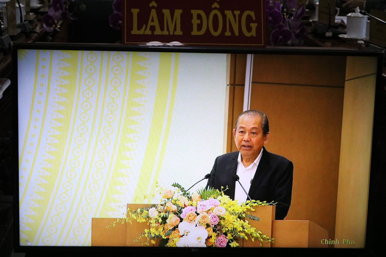 Phó Thủ tướng Thường trực Trương Hòa Bình phát biểu khai mạc Hội nghị
