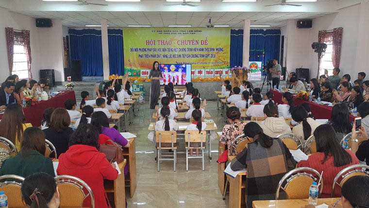Hội thảo chuyên đề Đổi mới phương pháp dạy học môn Tiếng Việt tiếp cận chương trình GDPT 2018
