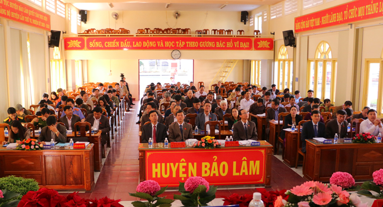 HĐND huyện Bảo Lâm khóa V tổ chức kỳ họp cuối năm