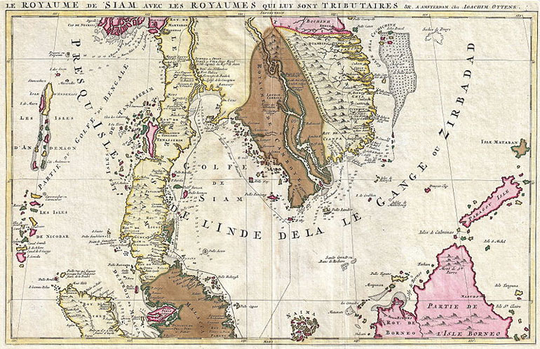 Bản đồ do người Phương Tây vẽ ghi rõ Hoàng Sa, Trường Sa của Việt Nam