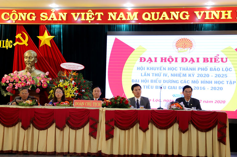 Ông Dương Kim Viên tái đắc cử Chủ tịch Hội Khuyến học TP Bảo Lộc