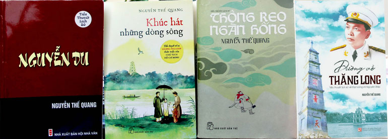 Các tác phẩm đoạt giải của nhà văn Nguyễn Thế Quang