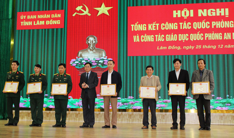 Lâm Đồng hoàn thành xuất sắc nhiệm vụ quốc phòng địa phương