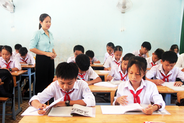 Chất lượng giáo dục mũi nhọn ở Cát Tiên ngày càng được nâng lên