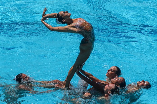 Giải đấu loại Olympic của môn bơi nghệ thuật phải tạm hoãn vì COVID-19