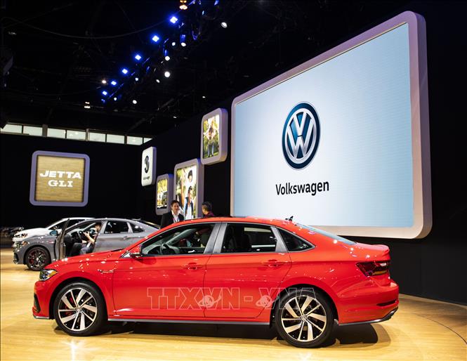 Mẫu ô tô của hãng Volkswagen được giới thiệu tại Triển lãm ô tô Chicago, Mỹ