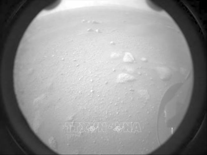 Hình ảnh chụp cận cảnh bề mặt sao Hỏa được tàu thăm dò Perseverance gửi về Trái Đất ngày 18/2/2021