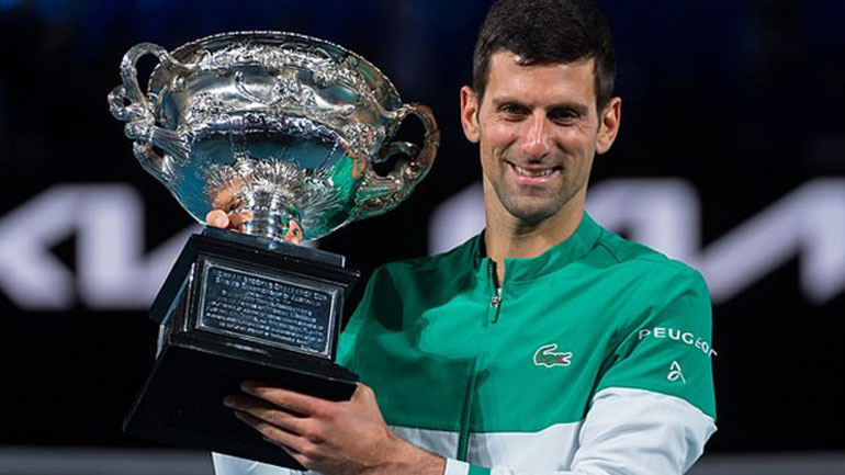 Novak Djokovic vẫn là một cỗ máy chiến thắng. Ảnh: Internet
