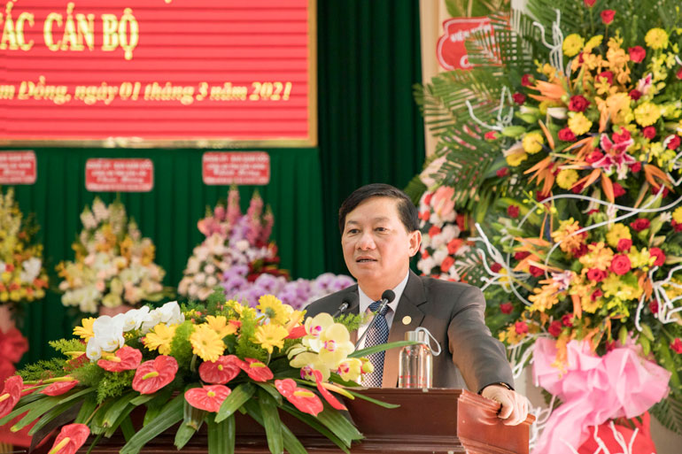 Công bố quyết định bổ nhiệm Giám đốc Công an tỉnh Lâm Đồng