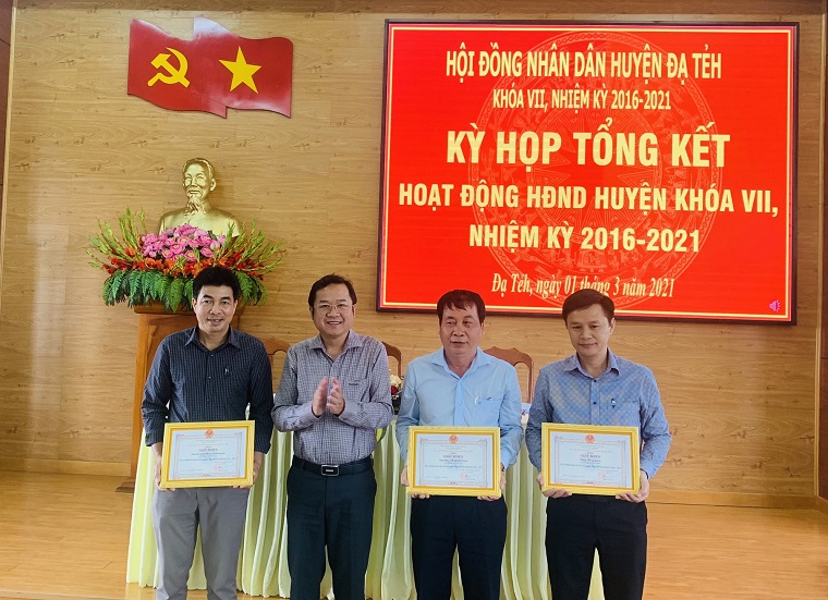HĐND huyện Đạ Tẻh tổng kết hoạt động nhiệm kỳ 2016-2021