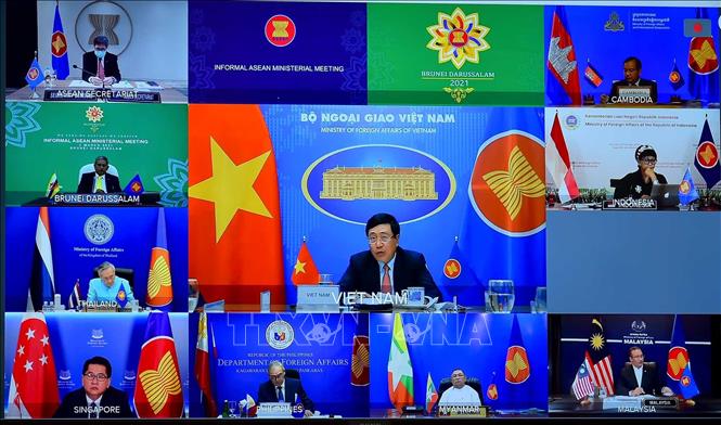 Các Bộ trưởng Ngoại giao ASEAN ra tuyên bố về Myanmar