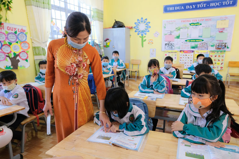 Bảo Lâm: Nỗ lực nâng cao chất lượng giáo dục từ trường chuẩn quốc gia