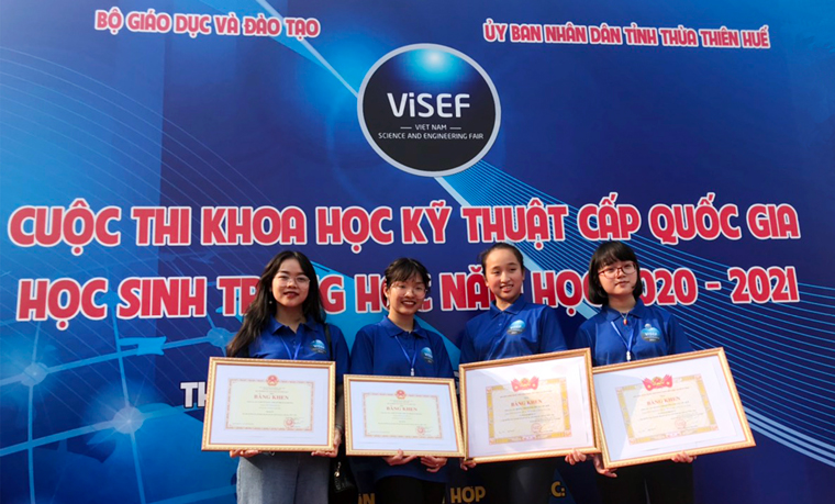 Lâm Đồng đoạt 2 giải Cuộc thi KHKT cấp quốc gia