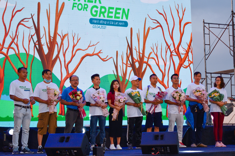 Hơn 700 VĐV tham gia chiến dịch "Walk For Green - hành động vì Đà Lạt xanh 2021"