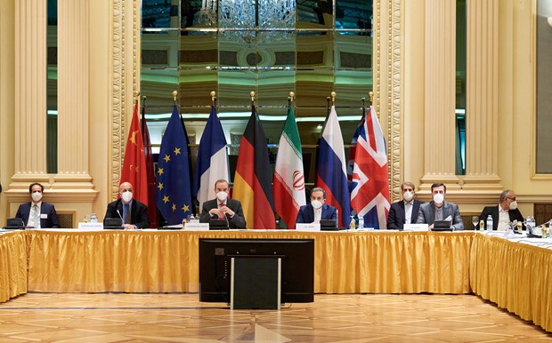 Phiên đàm phán giữa đại diện Chính phủ Iran và các cường quốc còn lại tham gia thoả thuận hạt nhân JCPOA tại Vienna, Áo ngày 6/4/2021